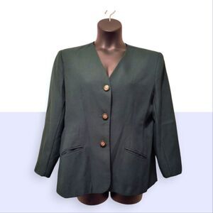 Vintage Chad Stevens Forest Green Blazer